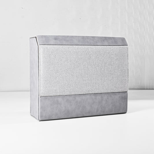 Gray Cement Stand Box