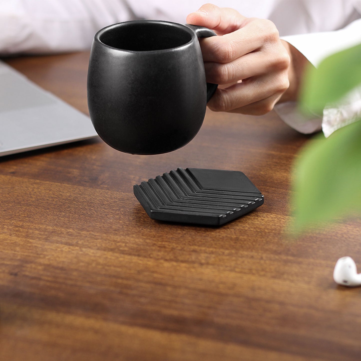 Black Eco-Friendly Coaster