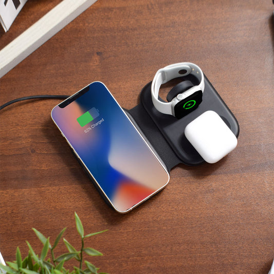 Bi-Fold 3 in1 Wireless Charger